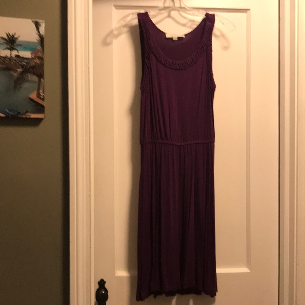 Loft summer dress purple